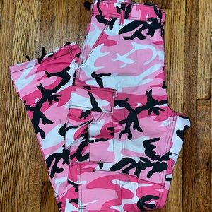 Pink Camo Cargos